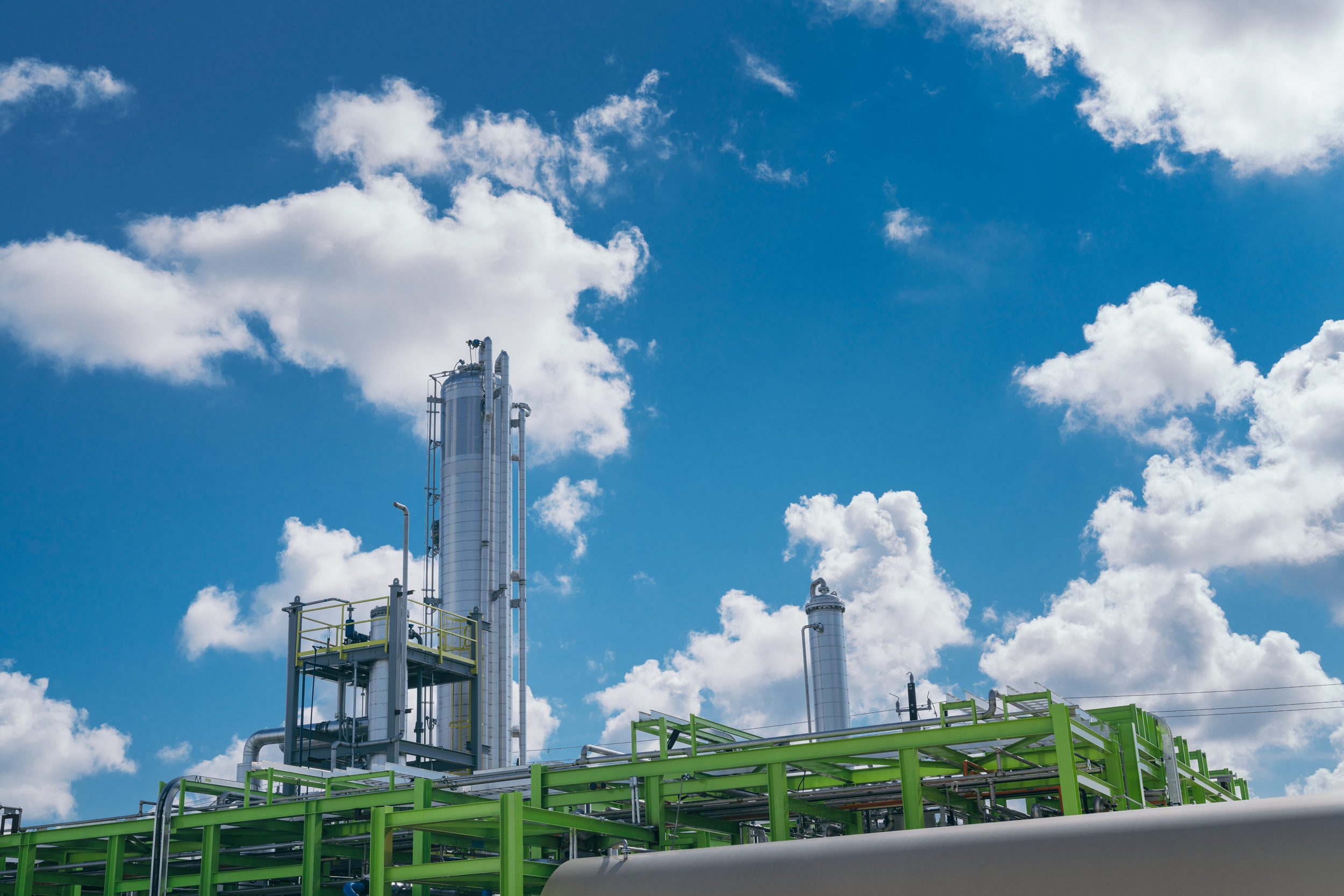 Solugen BioForge steel distillation plant